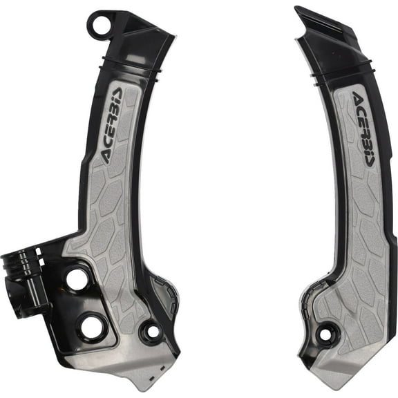 Acerbis X-Grip Black/Gray Frame Protectors (2979601001)