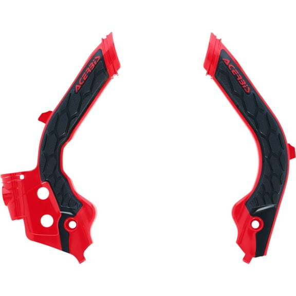Acerbis X-Grip Red/Black Frame Protectors (2733451018)