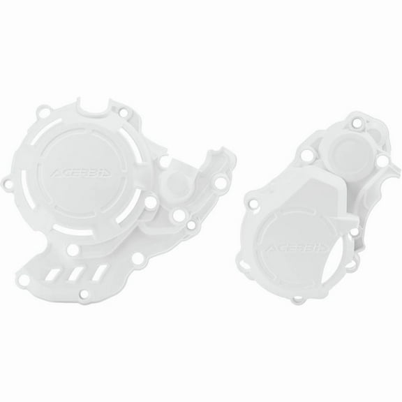 Acerbis X-Power White Engine Cover Kit (2731970002)