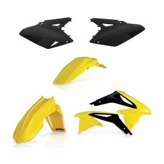 Acerbis Yellow/White Complete Plastic Body Kit (2113825569)