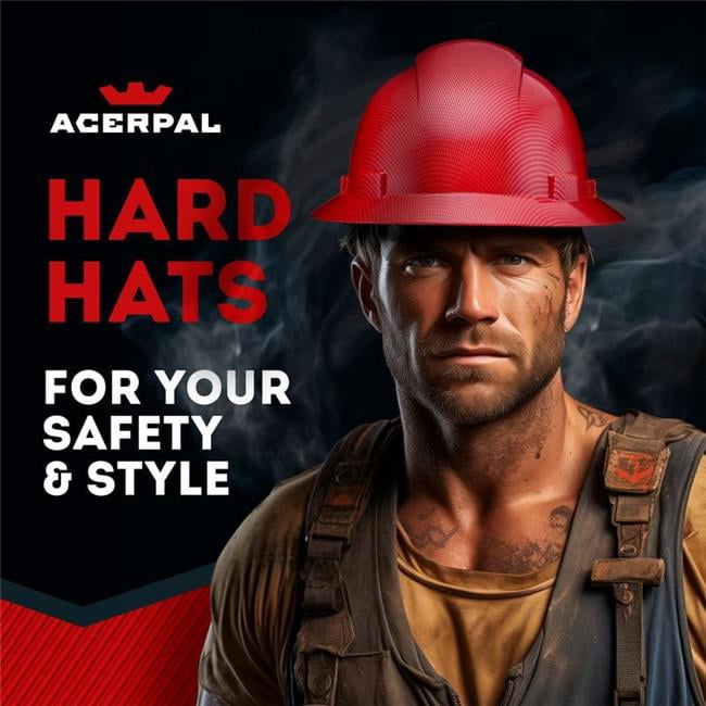Acerpal 1CF15GV Full Brim Pink Carbon Fiber Design Carbon Fiber Design Gloss Finish Vented Hard Hat