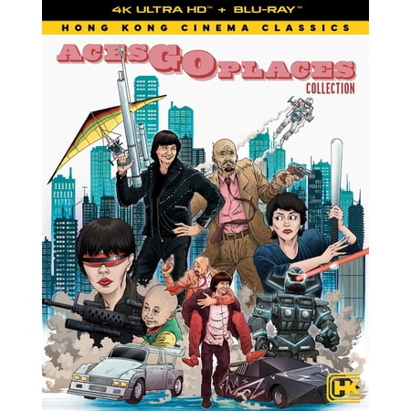Aces Go Places Collection (4K Ultra HD + Blu-ray), Action, Shout! Factory