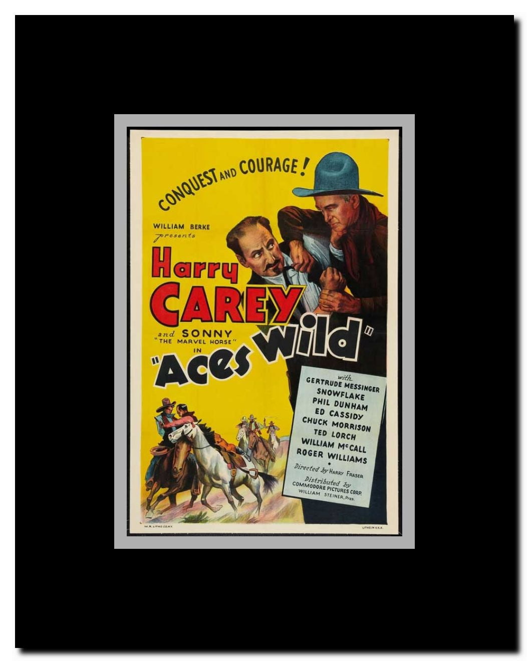 Aces Wild Framed Movie Poster