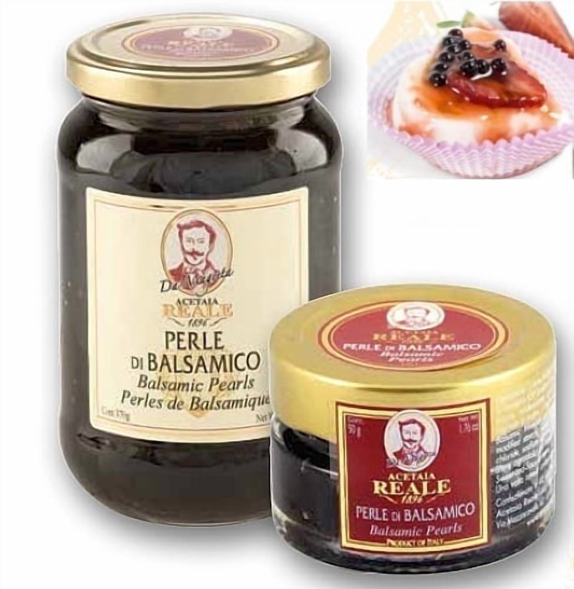 Acetaia Reale Bold Balsamic Vinegar Pearls 13 oz