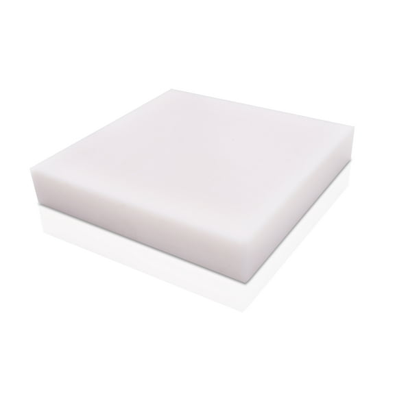 Acetal Delrin Sheet 3/8" x 12" x 12" Plastic Sheet White Color