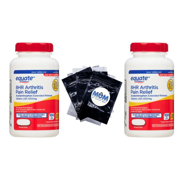 Acetaminophen 8HR Arthritis Pain Relief ExtendedRelease Caplets 650 mg
