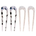thumbnail image 1 of Acetate Stylish Hair Pin Fork Vintage Thicker Hair Clips, 1 of 6
