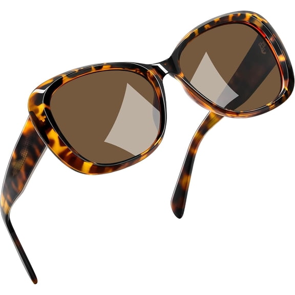 Acetate Sunglasses Polarized UV Protection Trendy Butterfly Shades for Women Ladies Sun Glasses