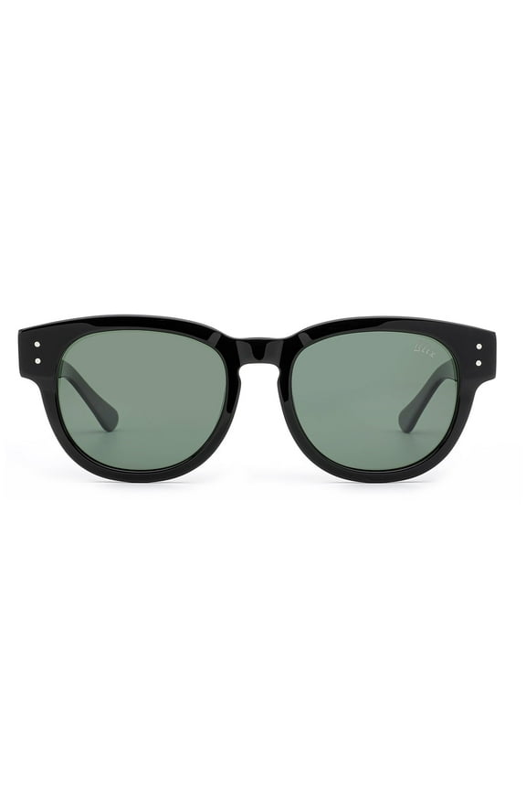 Acetate Unisex Oversized Fashion Sunglasses, Black, 1, Adult