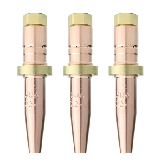 Acetylene Cutting Tip - Replacement for Smith / Miller Heavy Duty SC12 Series (Large Tips) - Size: 6 - (3 Pack)