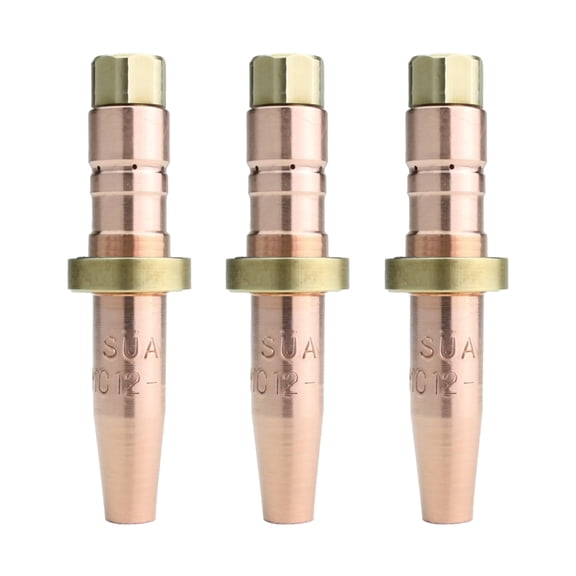 Acetylene Cutting Tip - Replacement for Smith / Miller Medium Duty MC12 Series (Small Tips) - Size: 4 - (3 Pack)