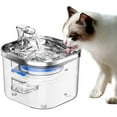 thumbnail image 1 of Aceur Cat Water Fountain,67oz/2L Automatic Pet Fountain with Replacement Filters, Easy to See Water Level, 1 of 8