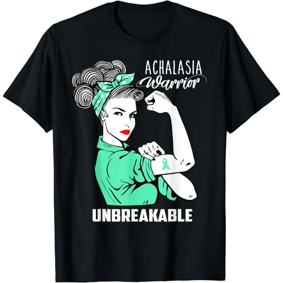 Achalasia Warrior Unbreakable Shirt Achalasia Awareness Gift