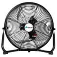 thumbnail image 1 of Achazel High Velocity 12 inch Floor Fan, 3-Speed 1680 CFM Metal Fan with 180 Degree Tilt for Home Bedroom Office, 1 of 8