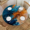 thumbnail image 1 of Acheng 0_0 (67) Round Tablecloth, Polyester Fiber, Multiple Sizes, Machine Washable 54-58, 1 of 8