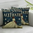 thumbnail image 1 of Acheng  4th of July Throw Pillow Cover, God Shed His Grace on Thee Patriotic Pillows Independence Memorial Day Cushion Case for Sofa Couch,Set of 2 White, 1 of 6