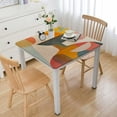 thumbnail image 1 of Acheng Abstract Geometric Square Tablecloth for Picnic Dining Kitchen Farmhouse 100% Polyester Fiber 46*46, 1 of 8