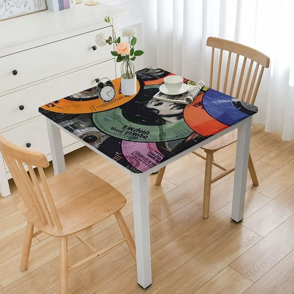 Acheng Billie Waters Square Tablecloth 100% Polyester Fiber 46*46