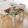 thumbnail image 1 of Acheng Bird, Flower, Butterfly Square Table Cover 100% Polyester Fiber 36*36, 1 of 8