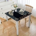 thumbnail image 1 of Acheng Cat Moon Stars Square Tablecloth Washable for Home Kitchen Outdoor Decoration 100% Polyester Fiber 46*46, 1 of 8