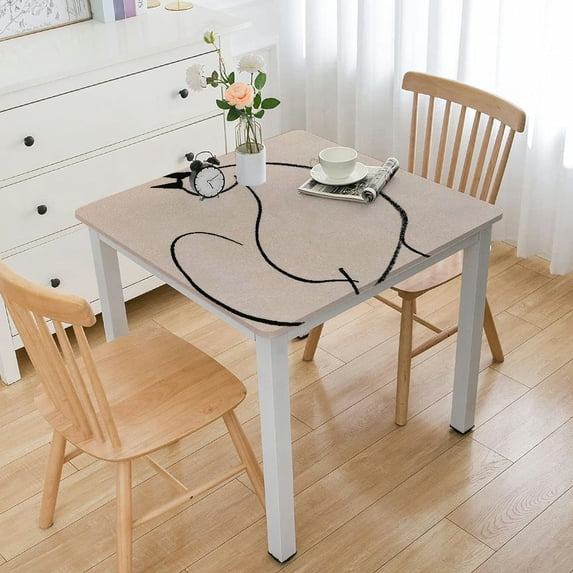 Acheng Cat Square Table Cloth 100% Polyester Fiber 40*40