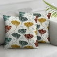 thumbnail image 1 of Acheng Colored Autumn Ginkgo Biloba Leaves Throw Cushion Covers Soft Pillow Case Modern Decorative Double-Sided Designs Pillowcase,2 Pcs White, 1 of 6