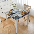 thumbnail image 1 of Acheng Construction Site Square Table Cloth 100% Polyester Fiber 52*52, 1 of 8
