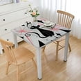 thumbnail image 1 of Acheng Cute Cat Square Table Cover 100% Polyester Fiber 52*52, 1 of 8