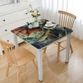 thumbnail image 1 of Acheng Dragon Knight Fantasy Square Tablecloth 100% Polyester Fiber 52*52, 1 of 8