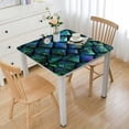 thumbnail image 1 of Acheng Dragon Skin Pattern Square Tablecloth Outdoor Fitted 100% Polyester Fiber 40*40, 1 of 8
