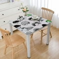 thumbnail image 1 of Acheng Eclectic Style Square Fitted Tablecloth 100% Polyester Fiber 36*36, 1 of 8