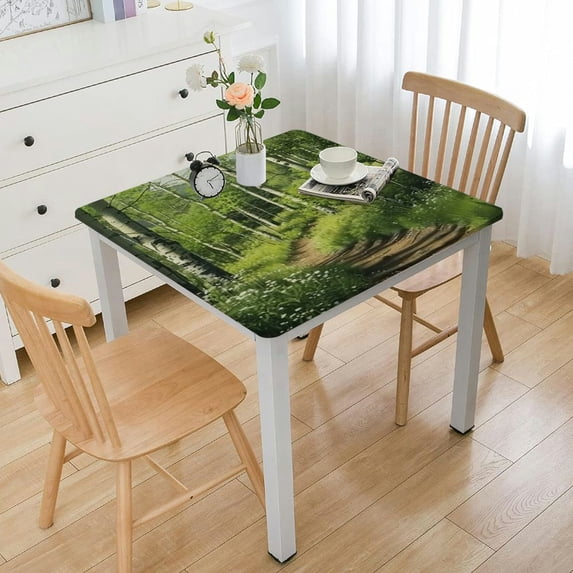 Acheng Environmental Art Square Tablecloth 100% Polyester Fiber 52*52