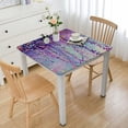 thumbnail image 1 of Acheng Flowers Bubbles Sky Square Tablecloth Waterproof 100% Polyester Fiber 40*40, 1 of 8