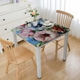 thumbnail image 1 of Acheng Flowers Butterfly Square Tablecloth Great for Home Kitchen/Parties/Holiday Dinner 100% Polyester Fiber 40*40, 1 of 8