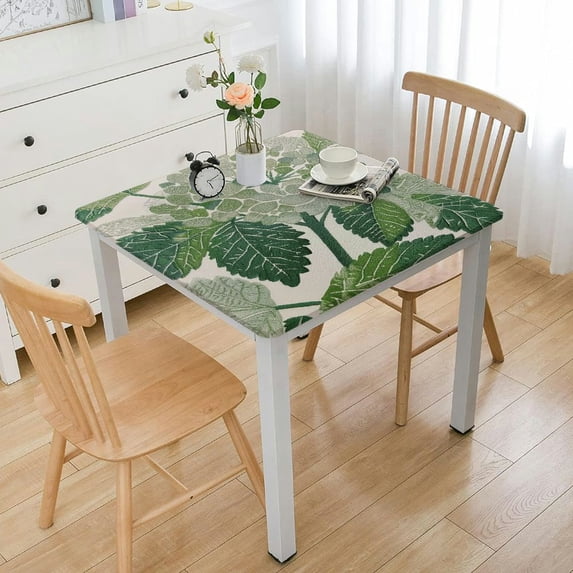 Acheng Flowers Square Table Cover 100% Polyester Fiber 46*46