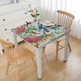 thumbnail image 1 of Acheng Flowers Square Tablecloth 100% Polyester Fiber 46*46, 1 of 8