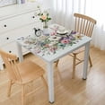 thumbnail image 1 of Acheng Flowers Square Tablecloth Waterproof 100% Polyester Fiber 46*46, 1 of 8