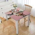 thumbnail image 1 of Acheng Giraffe Flower Pop Surrealism Square Fitted Table Cloths 100% Polyester Fiber 40*40, 1 of 8