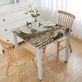 thumbnail image 1 of Acheng Horse Rider Bird Square Tablecloth Washable for Home Kitchen Outdoor Decoration 100% Polyester Fiber 36*36, 1 of 8
