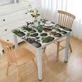 thumbnail image 1 of Acheng Houseplants Indoor Garden Potted Plants Square Tablecloths 100% Polyester Fiber 46*46, 1 of 8