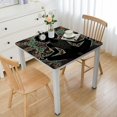thumbnail image 1 of Acheng Intricate Designs Square Tablecloth for Picnic Dining Kitchen Farmhouse 100% Polyester Fiber 36*36, 1 of 8