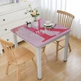 thumbnail image 1 of Acheng Kinetic Pointillism Square Tablecloth for Picnic Dining Kitchen Farmhouse 100% Polyester Fiber 46*46, 1 of 8