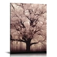 thumbnail image 1 of Acheng  -  Large Canvas Wall Art Sepia Tree of Life Picture Photo Art Print on Canvas Mysterious Fantasy Forest Artwork for Home Office Living Room Decor Gallery Wrap Ready to Hang 12x16 in, 1 of 5