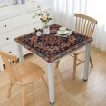 thumbnail image 1 of Acheng Medallion Design Square Tablecloth Great for Home Kitchen/Parties/Holiday Dinner 100% Polyester Fiber 46*46, 1 of 8