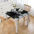 thumbnail image 1 of Acheng Moon Phases Forest Trees Square Tablecloth for Picnic Dining Kitchen Farmhouse 100% Polyester Fiber 40*40, 1 of 8