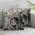 thumbnail image 1 of Acheng Music Notes Pillow Case,Black-White Music Notes Cushion Cover Square Standard Home Decorative for Men/Women White Black,2 Pcs White, 1 of 6