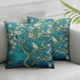 thumbnail image 1 of Acheng Pillow Covers Set of 2 Van Gogh Artisoo Oil Painting Almond Blossoms Throw Pillow Covers Cases for Couch Sofa Bed Home Decor White, 1 of 6