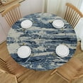 thumbnail image 1 of Acheng Round Table Cover, 100% Polyester Fiber, Wrinkle Resistant, for Indoor and Outdoor Dining 38-42, 1 of 8