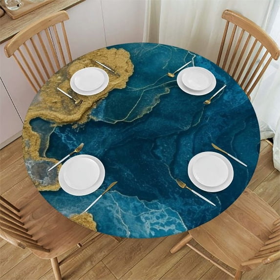 Acheng Round Tablecloth - Perfect Table Decoration for Any Occasion 31-35