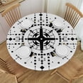 thumbnail image 1 of Acheng Round Tablecloth - The Perfect Table Decoration for Any Occasion 46-50, 1 of 8